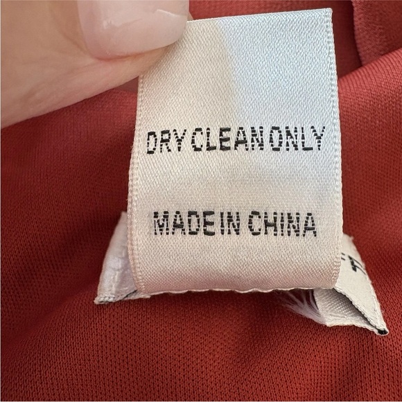 Bill Levkoff Terracotta Chiffon Long Bridesmaid Dress Gown‎ Womens Size 20 - Picture 5 of 5